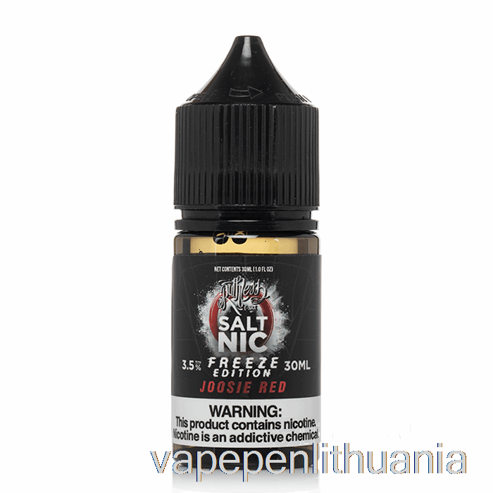 šaldyti - Joosie Raudonos Druskos - Negailestingi - 30ml 50mg Vape Skystis